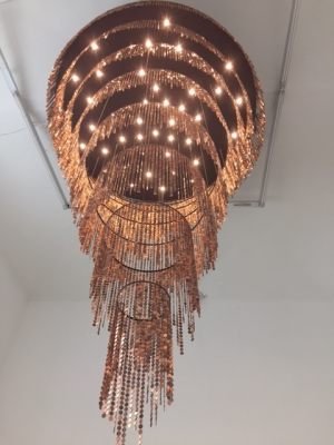 Lichtinstallation Ephemere